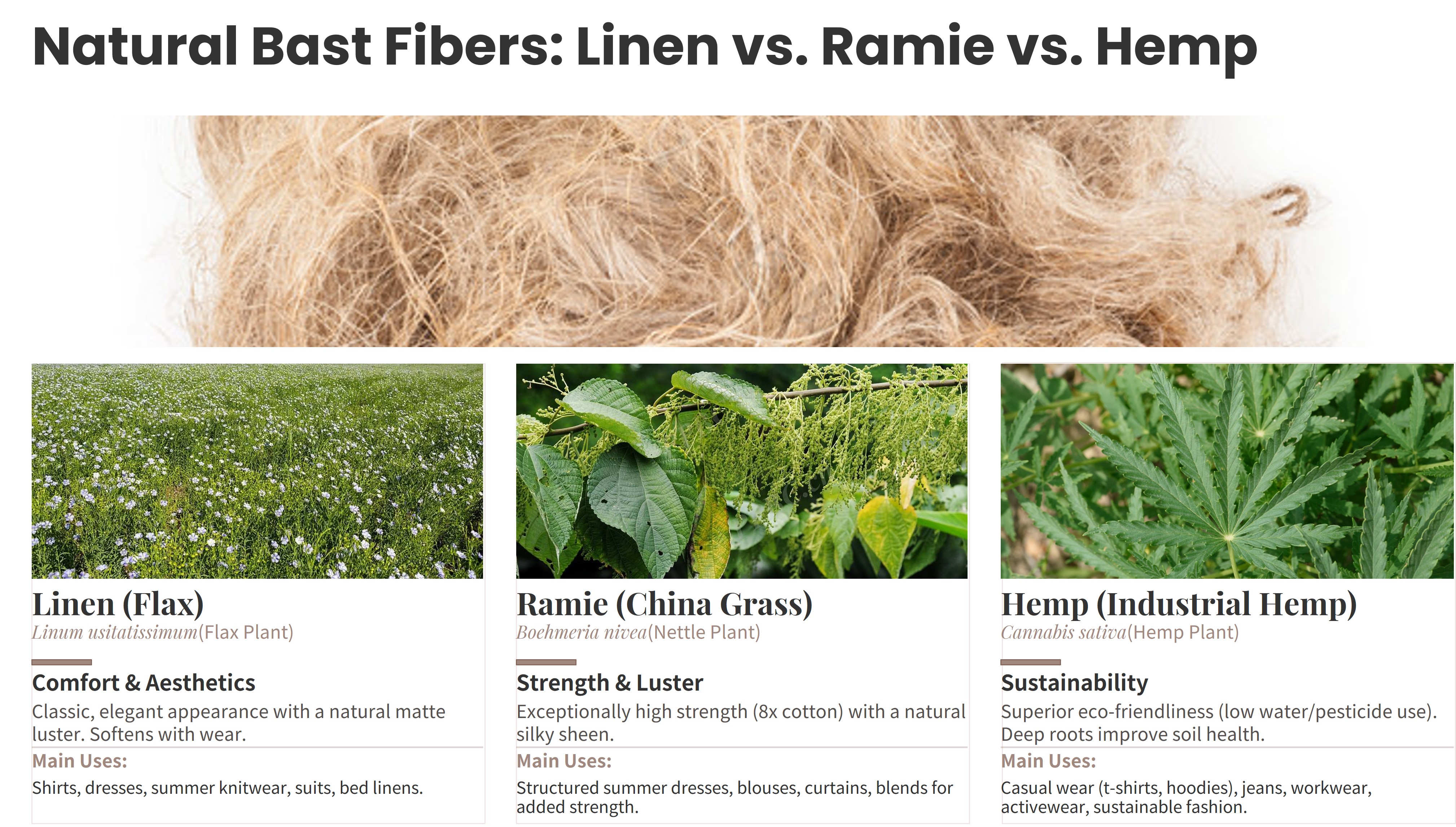 Natrual Bast Fibers